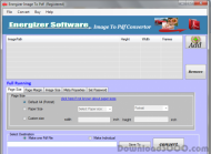 Energizer Image To PDF Converter Software screenshot